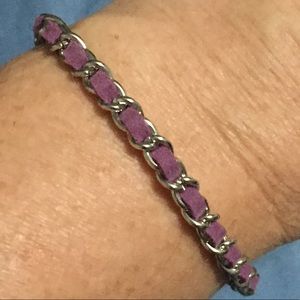 “Courtney” Bracelet in Purple